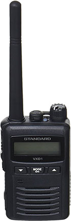 八重洲無線 スタンダード デジタル簡易無線(登録局)1Wタイプ携帯型デジタルトランシーバー VXD1